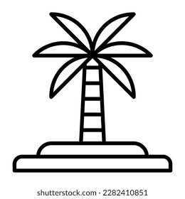 un impresionante diseño vectorial de palmeras en un estilo moderno y moderno