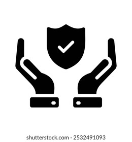 Increíble diseño de Vector de servicio de seguridad en estilo moderno