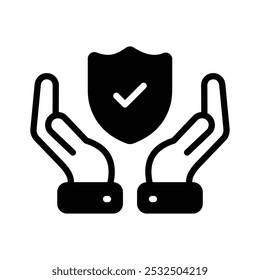 Increíble diseño de Vector de servicio de seguridad en estilo moderno