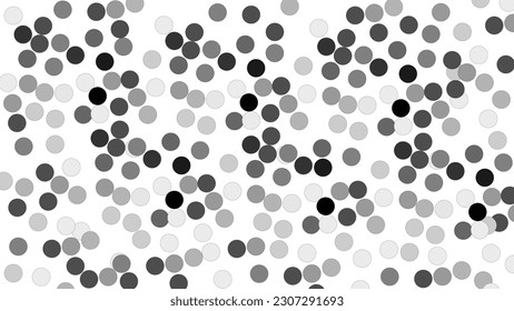 amazing vector illustration of abstract polka dots and repeating circles