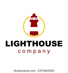 erstaunliche Vektorgrafik für das Logo des Leuchtturms