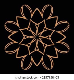 Erstaunliche Vektormandalas in verschiedenen Themen im orientalischen und westlichen Stil für luxuriöse Logos, Designs und Farbbücher