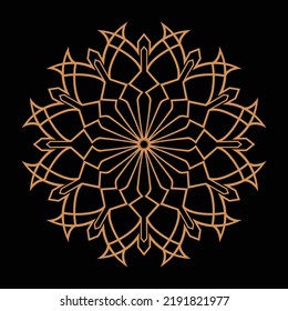 Erstaunliche Vektormandalas in verschiedenen Themen im orientalischen Stil für luxuriöse Logos, Designs