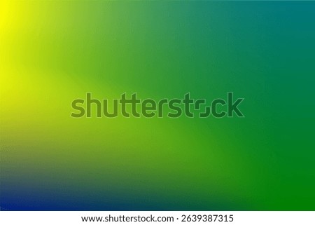 Amazing Vibrant Gradient of Yellow, Green, and Blue Colors in Abstract Background. background product, poster.