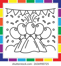 Amazing Volcano Coloring Adventure A Creative Science Themed Page for Kids Packed with Lava Eruptions and Magma Mountains, Coloring Fun for Boys and Girls A Large Creative Page
