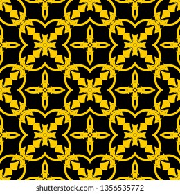 amazing yellow ready for print stripped art deco pattern