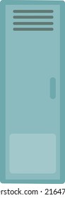 Amazingly designed flat style illustration of cupboard 