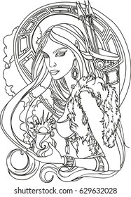Amazon, girl warrior, hunter