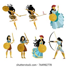 Amazon Greek Women Warriors Collection