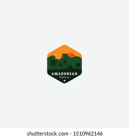Amazonian Nature Logo Design Template