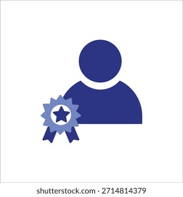 Iconos del embajador. Ilustración vectorial de color simple
