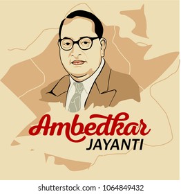 Ambedkar Jayanti Old Paper Stock Vector (Royalty Free) 1064849432 ...