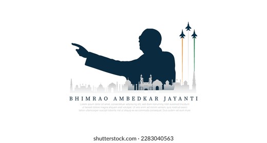 Ambedkar Jayanti Vektorgrafik, 14. April