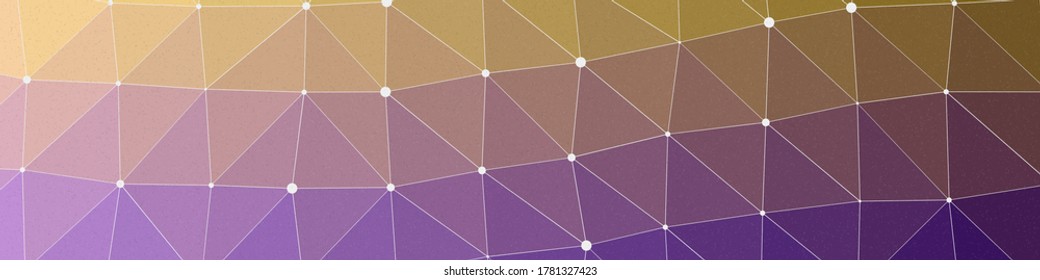 Amber color Abstract color Low-Polygones Generative Art background illustration