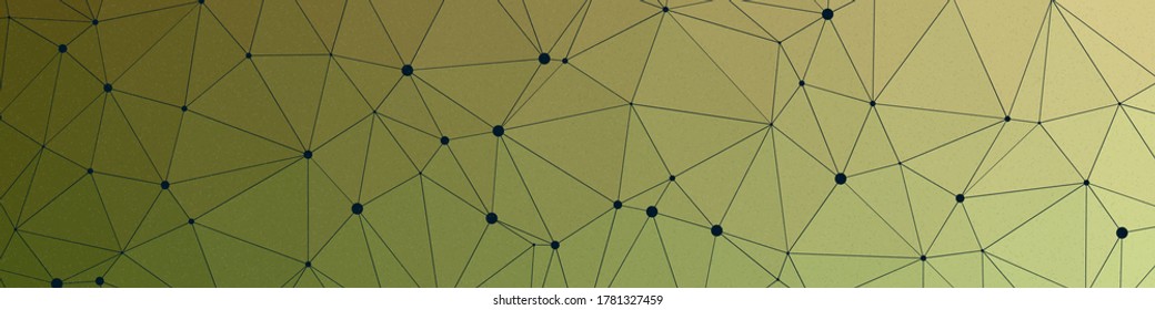 Amber color Abstract color Low-Polygones Generative Art background illustration