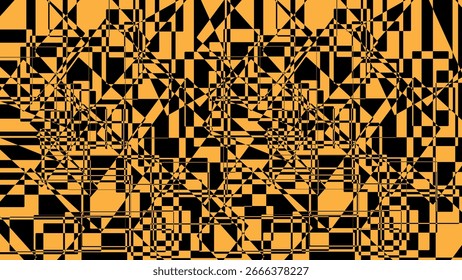 Fondo geométrico ámbar EPS 10