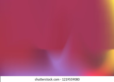 Amber, violet, coral gradient mesh background. Abstract blurred smooth image. Smooth blend banner template. Iridescent holographic wallpaper, frame, banner. New funky gradient texture