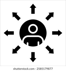 Ambidexterity Icon Element For Design