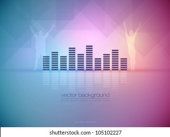 Ambient Party Vector Background - EPS10 Design