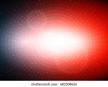 Ambient Purple and Red Abstract Vector Illustration for Party Commercial - Bright Light with Bokeh Background