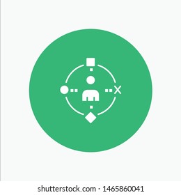 Ambient, User, Technology, Experience. Vector Icon Template background