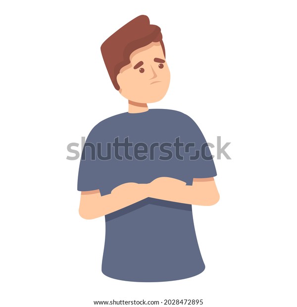 Ambiguous Boy Icon Cartoon Vector Vuca Stock Vector (Royalty Free ...