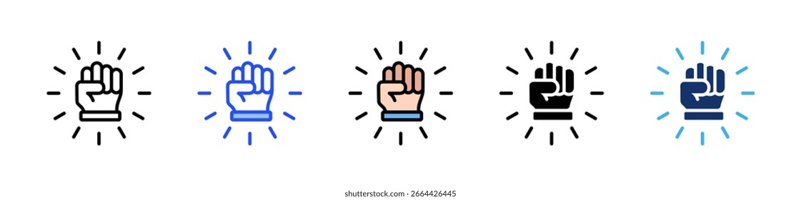 Ambition Icon Collection With Multiple Styles