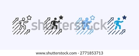 Ambition Icon Set Multistyle Various Collection Element For Design