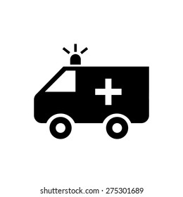 Ambulance Alert icon vector illustration eps10 on white background