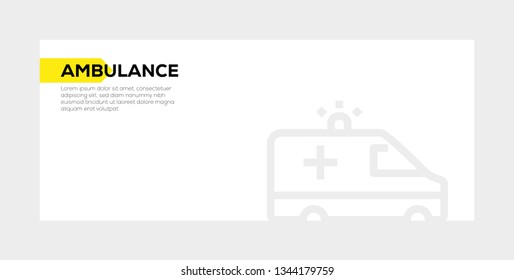 AMBULANCE BANNER CONCEPT