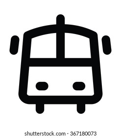 Ambulance Bold Line Vector Icon