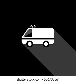 Ambulance car black