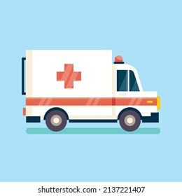 vector de colección de vehículos de ambulancia