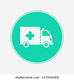 Ambulance car icon