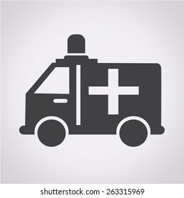ambulance car icon