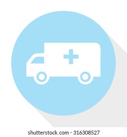 ambulance car  icon