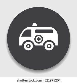 ambulance car  icon