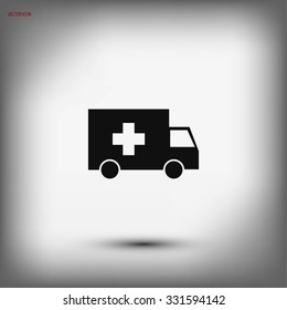 ambulance car icon