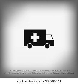 ambulance car icon