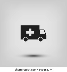 ambulance car icon