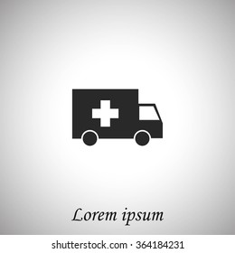 ambulance car icon