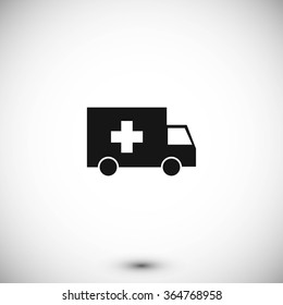 ambulance car icon