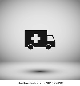 ambulance car icon