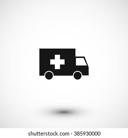 ambulance car icon