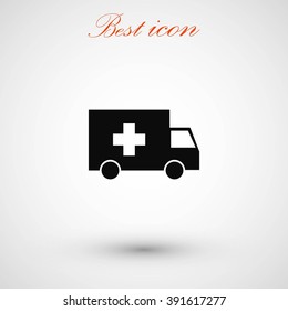 ambulance car icon