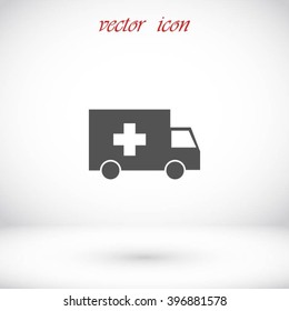 ambulance car icon