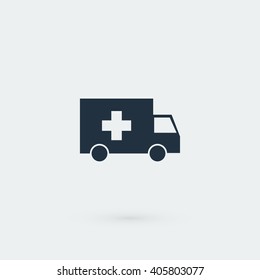 ambulance car icon