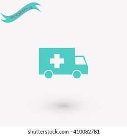 ambulance car icon