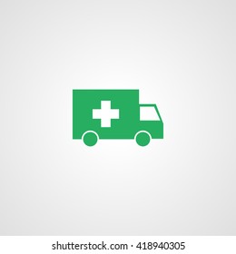 ambulance car icon