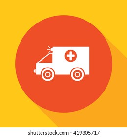 ambulance car icon